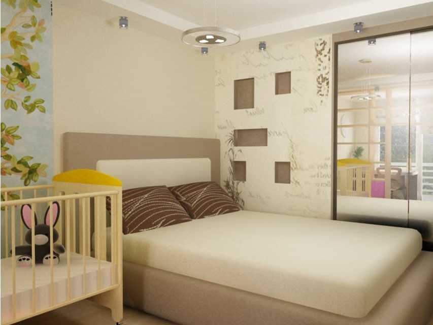 Как обустроить спальню и детскую в одной комнате: варианты зонирования, идеи дизайна интерьера