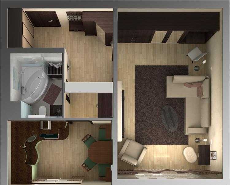 Дизайн «хрущевки» (146 фото): современные идеи - 2021 интерьера однокомнатной квартиры, декор 1-комнатного жилья площадью 30 кв. м
