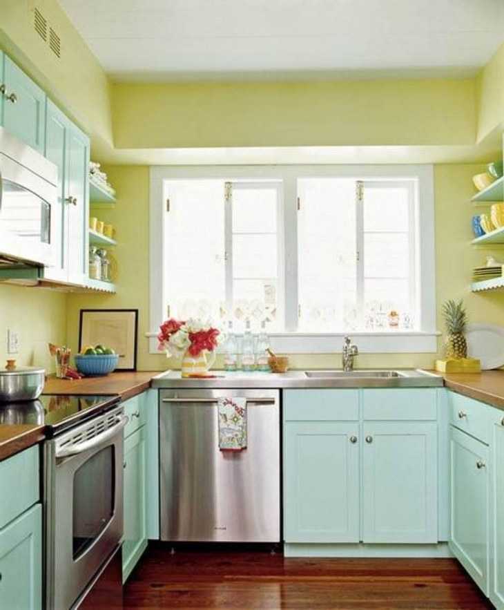 Варианты цветовой палитры кухонных гарнитуров