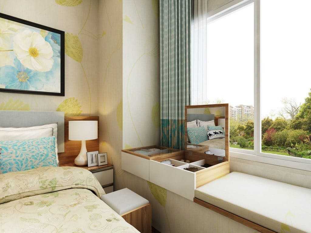 Дизайн маленькой спальни 12 кв. м: стилевые идеи и фото