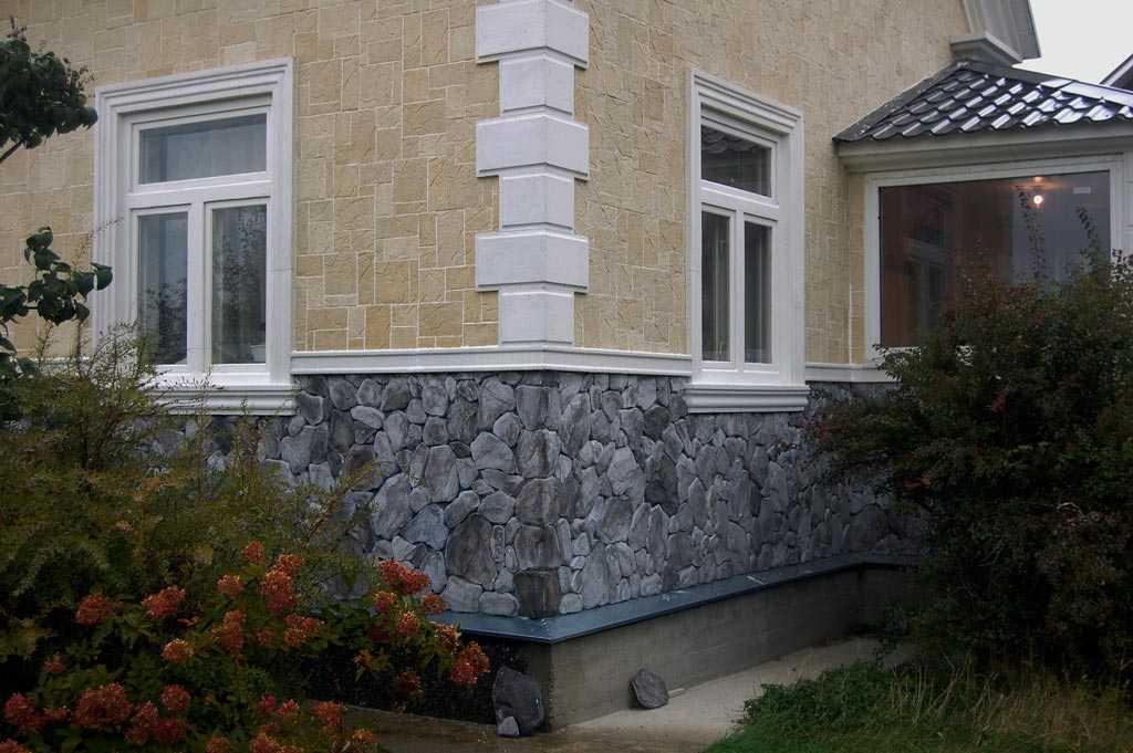 Облицовочный камень для фасада: разновидности и особенности монтажа