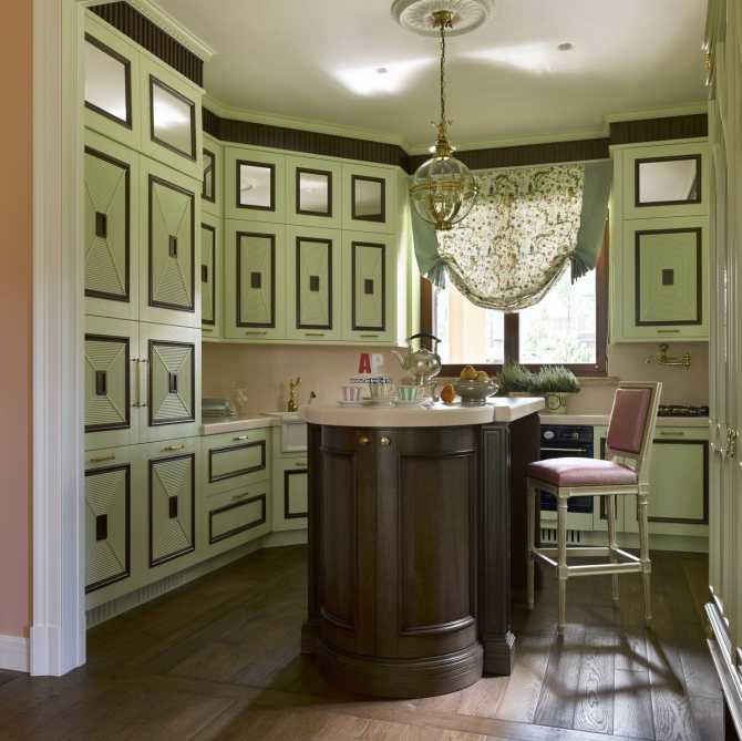 Оливковая кухня (60 фото) кухонный гарнитур цвета оливы в интерьере, дизайн кухни в фисташковых тона