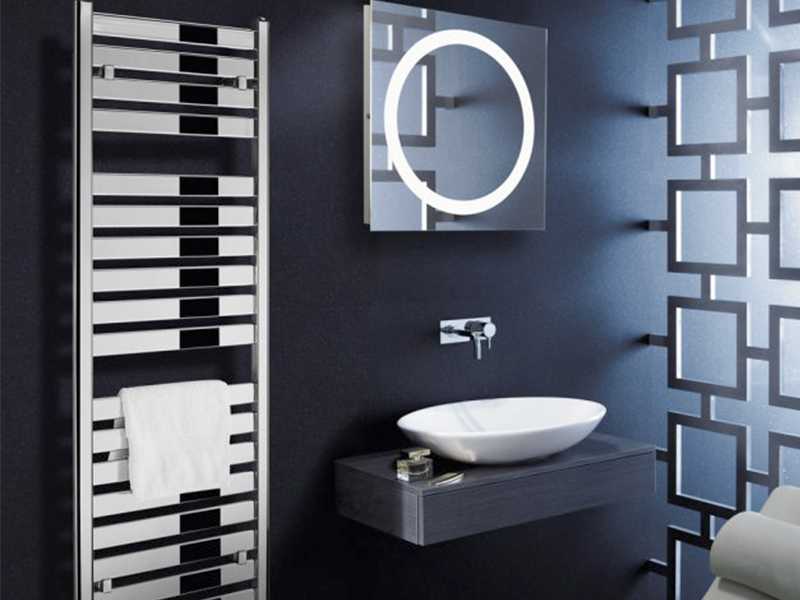 Дизайнерские полотенцесушители: электрические и водяные, черные вертикальные, из нержавеющей стали и другие модели для ванной
