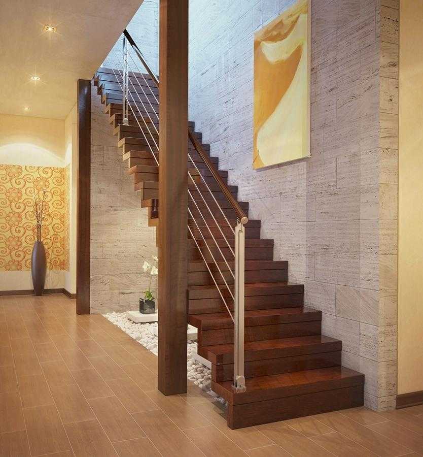 Дизайн холла с лестницей в частном доме: варианты планировки и  оформления