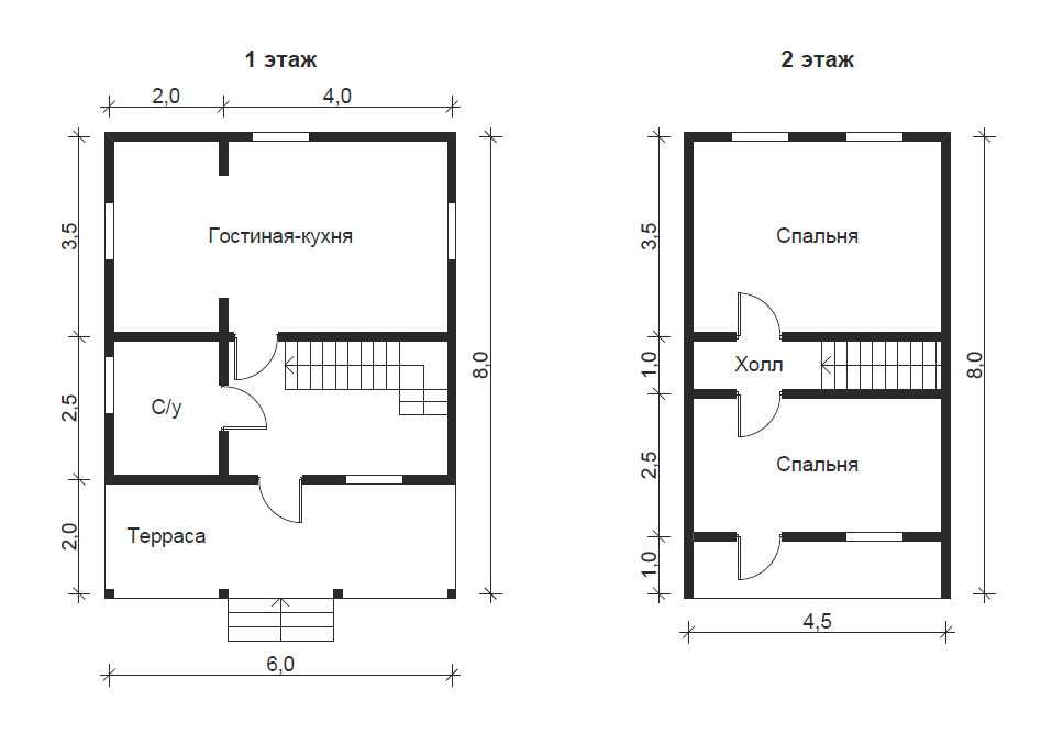 Планировка и строительство одноэтажного дома из пеноблока