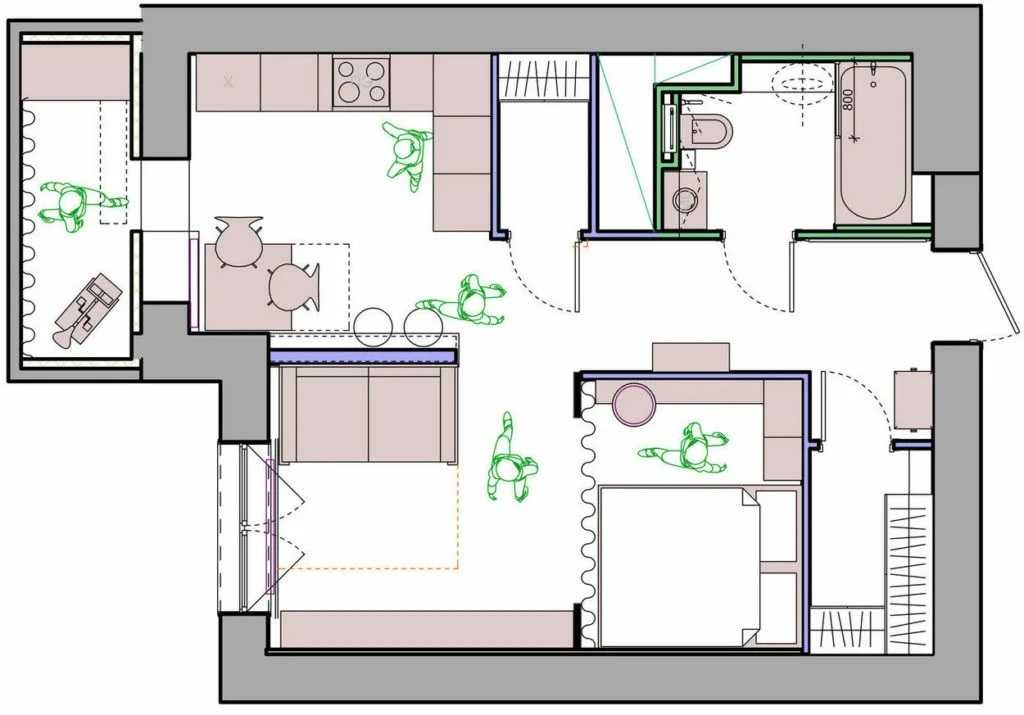 Планировка гостиной: особенности зонирования помещения