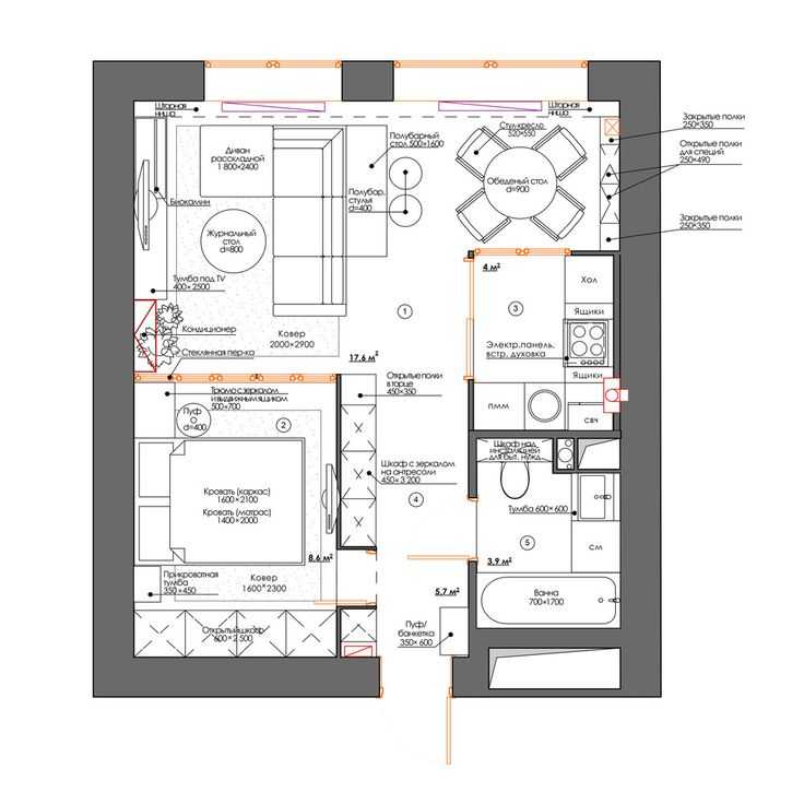 Планировка и дизайн интрьера квартир: тонкости выбора и варианты отделки