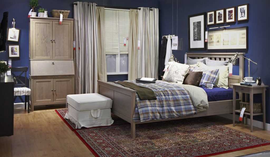 Спальни из икеа: разновидности и цветовые решения, варианты интерьера комнаты