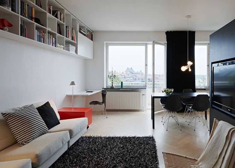 Дизайн квартиры-студии 21-22 кв. м.