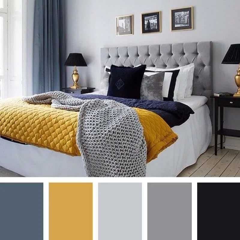 24 идеальных сочетания цветов в интерьере спальни
