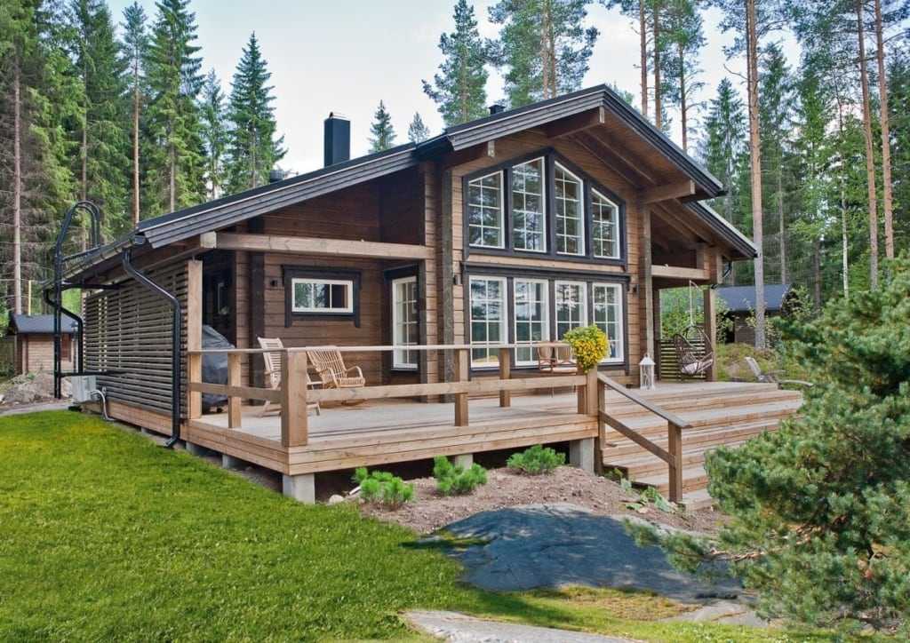 Финские загородные дома: 100 фото красивых примеров