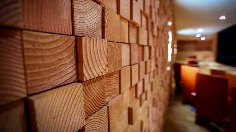 Дерево в интерьере квартиры (57 фото): оформление деревяной стены в квартире, использование натурального материала в современном стиле