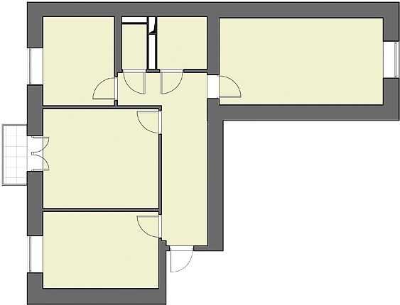 Каким может быть дизайн 3-комнатной квартиры в типовом панельном доме Как ее обустроить правильно и с минимальными издержками На что нужно обратить внимание при выборе варианта оформления, и какие хорошие примеры интерьера могут быть