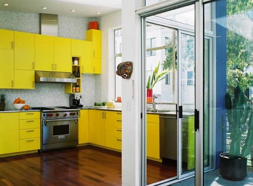 Дизайн кухонь в цвете лайм, с какими цветами сочетается