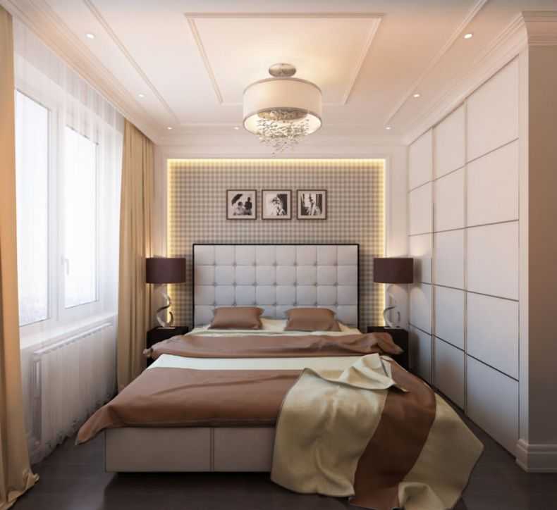 Дизайн спальни 14 и 13 кв. м — фото современных решений