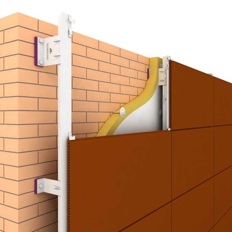 Вентилируемый фасад из керамогранита – это сложная система, служащая для защиты и декорирования стен здания Какова технология монтажа навесной системы Какие трудности могут возникнуть при установке обрешетки