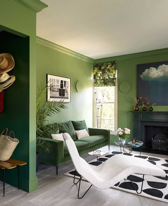 Зеленые шторы в спальню: 135 фото новинок дизайна + правила сочетания