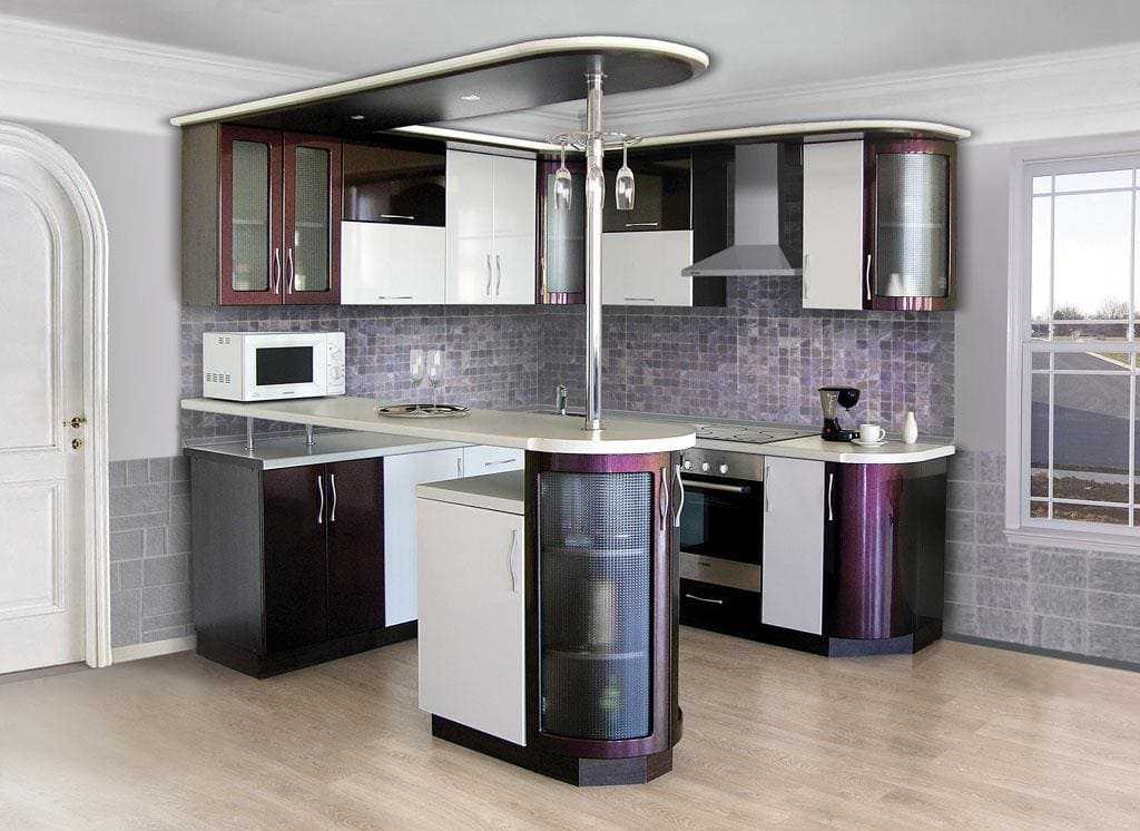 П-образная кухня с барной стойкой (41 фото): выбираем кухонный гарнитур для кухни буквой п, идеи дизайна кухни