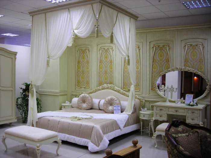 Спальня в стиле барокко — элегантный и уютный интерьер в спальне (80 фото идей)