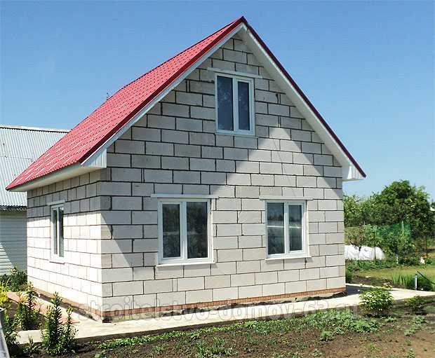Строим дом из газобетона: выбор материала + конструктив