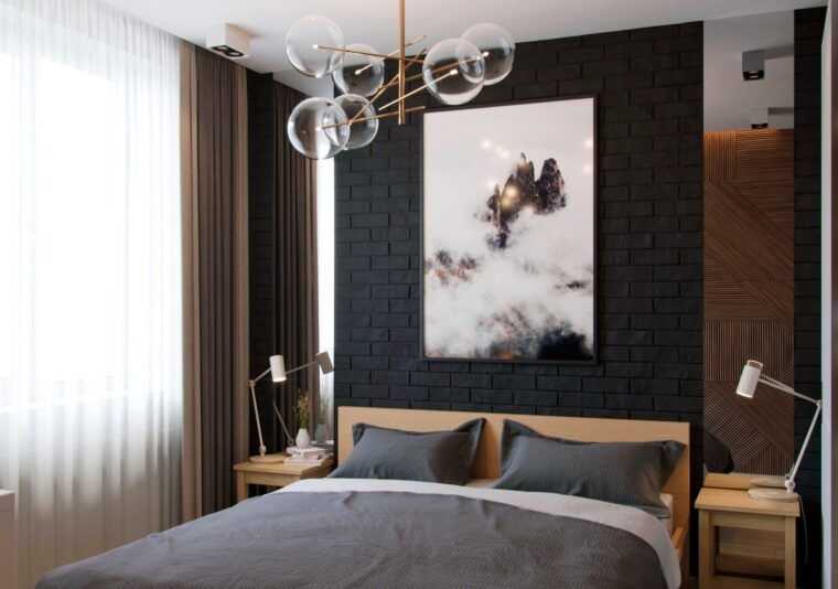 Дизайн спальни 15-16 кв. м (105 фото): интерьер квадратной комнаты, планировка прямоугольной спальни 3 на 5 метров