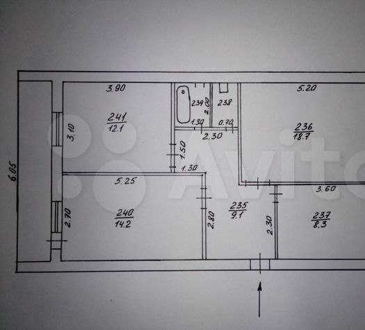 Планировка 3-х комнатной квартиры (50 фото): расположение трехкомнатной квартиры улучшенной планировки