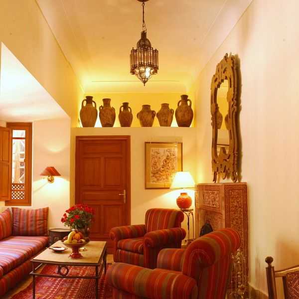 Цветовые решения ванной комнаты в марокканском стиле