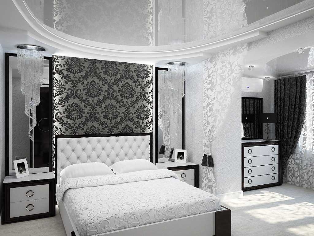 Черно-белая спальня (76 фото): дизайн интерьера в черно-белых тонах для подростка