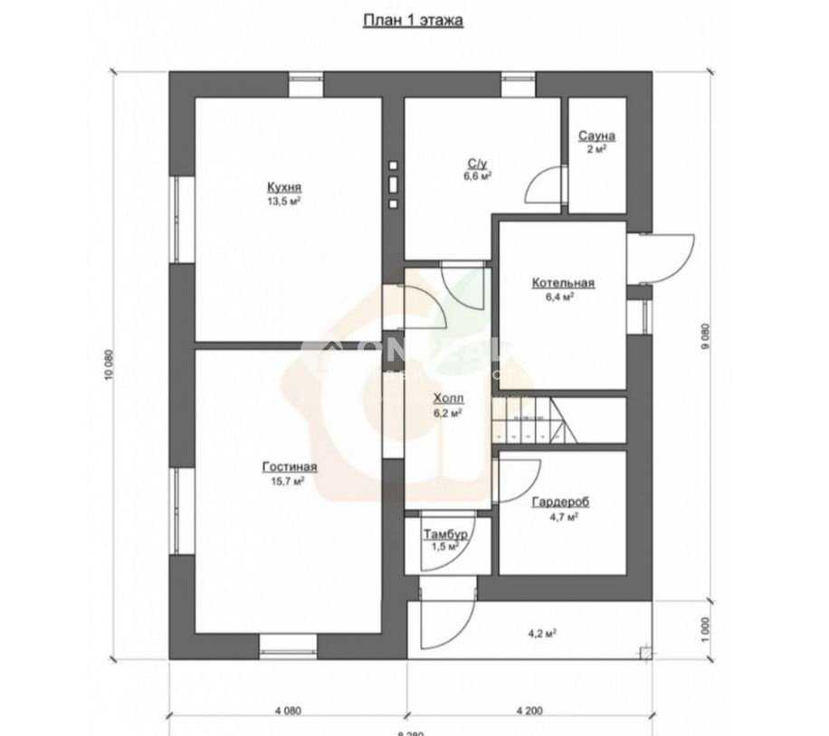 План одноэтажного дома: варианты готовых проектов с фото-примерами