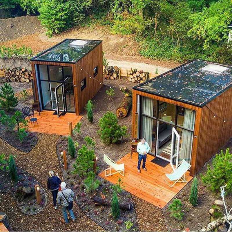 Щитовой дачный домик (45 фото): особенности садовых щитовых домов для дачи, домики эконом для участка, простой дизайн комнат