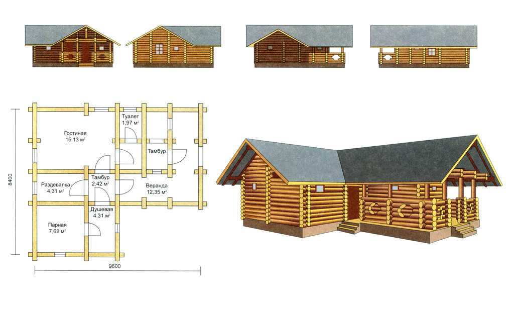 Гостевой домик на даче: проекты, особенности, планировка
