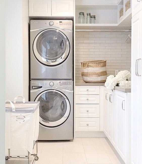 Дизайн ванной комнаты со стиральной машиной +50 фото идей. как лучше разместить стиральную машину в ванной комнате: примеры с фото в реальных квартирах