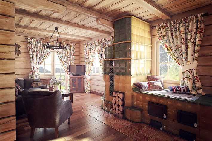 Дизайн деревенского дома: создание красивого интерьера своими руками