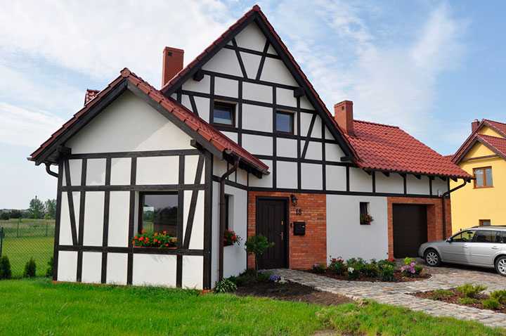 Дома в немецком стиле: фото баварских фасадов, стиль фахверк для коттеджей