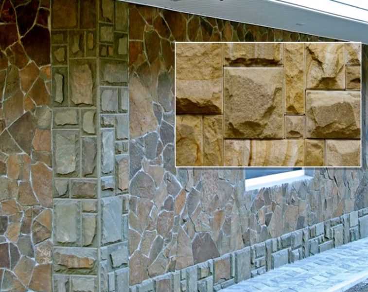 Отделка фасада камнем: варианты облицовки природным и искусственным материалом, фото