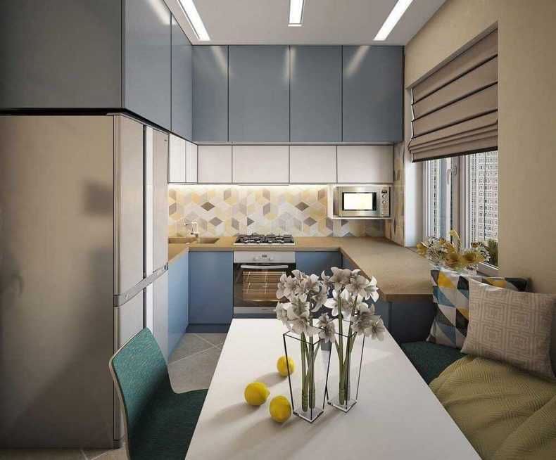 Кухня 9 кв. метров: 10 дизайн-советов и 25 фото современных интерьеров