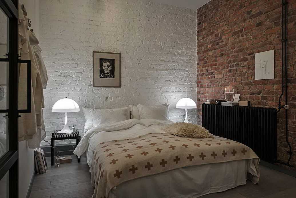 Спальня в стиле лофт: 120 фото, видео, идеи дизайна интерьера в индустриальном стиле