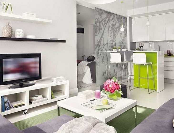 Дизайн маленькой квартиры-студии 22 кв. м. – фото интерьера, примеры ремонта