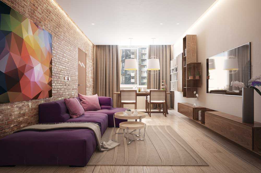 Дизайн гостиной 16 кв.м.: зонирование, выбор стилистики - 75 фото