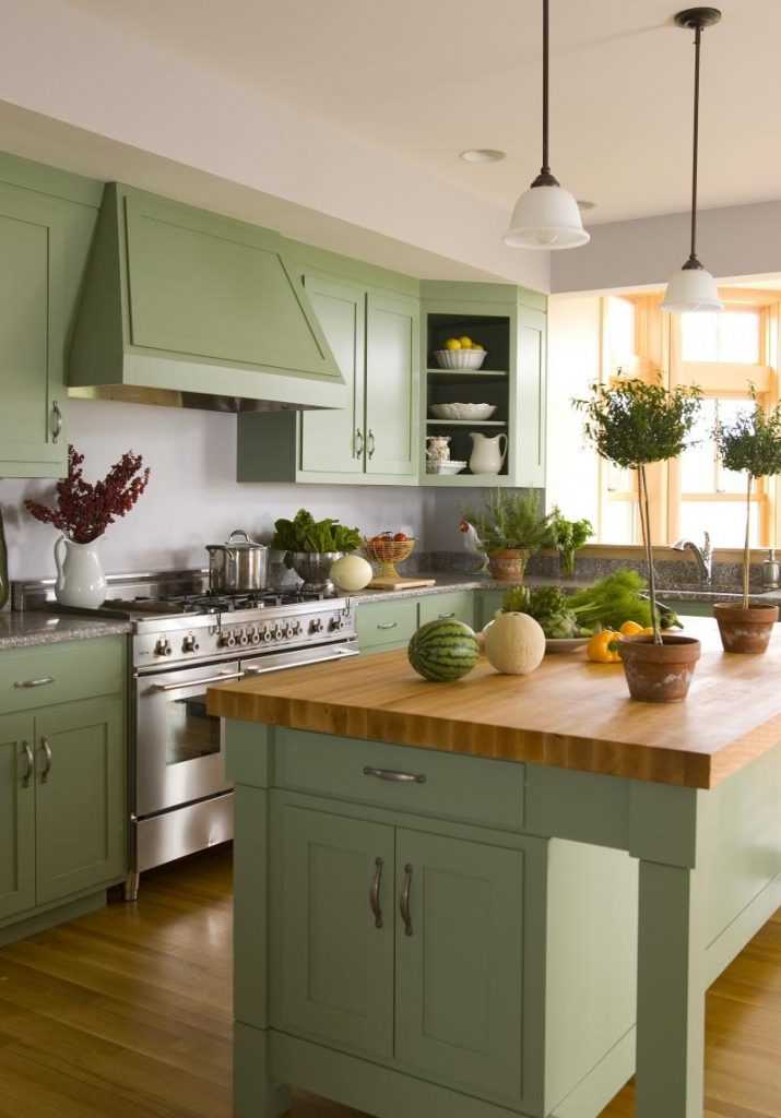 Фисташковая кухня (49 фото): кухонный гарнитур фисташкового цвета в интерьере, особенности сочетания с другими цветами
