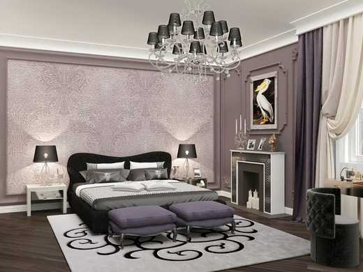 Роскошно и романтично: как оформить спальню в стиле барокко (+86 фото, видео)
