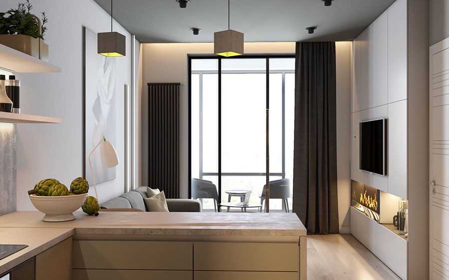 Дизайн однокомнатной квартиры: выбираем стиль оформления интерьера