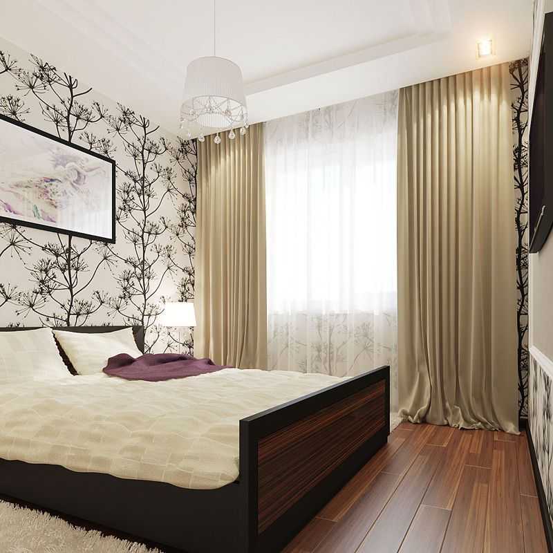 Дизайн узкой спальни (83 фото): интерьер спальни размером 2х4, дизайн и обустройство в хрущевке