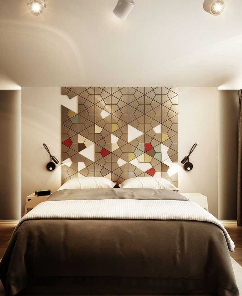 Панно в спальню над кроватью – красивый и современный вариант украшения комнаты. Как оформить изголовье кровати и стену фресками Какие необычные варианты отделки спальни существуют Какие материалы для этого используются