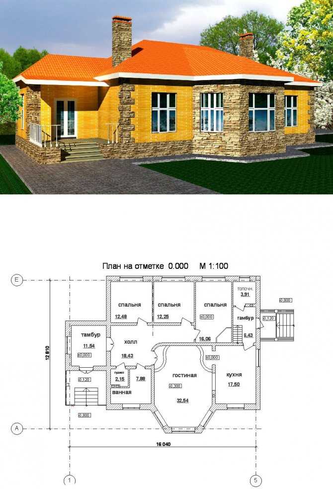 Одноэтажный дом с мансардой (64 фото): планы частных кирпичных коттеджей, как обустроить помещение площадью 10 на 8 м, красивые планировки