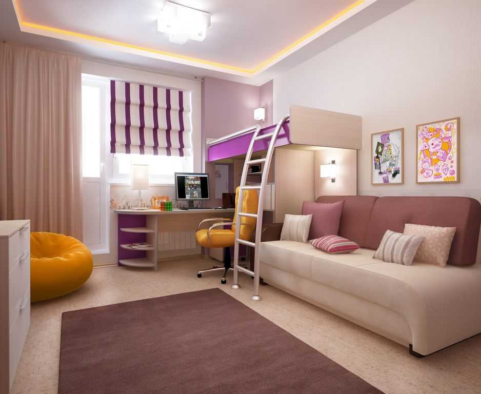 Однокомнатная квартира для семьи с двумя детьми - уютный дом