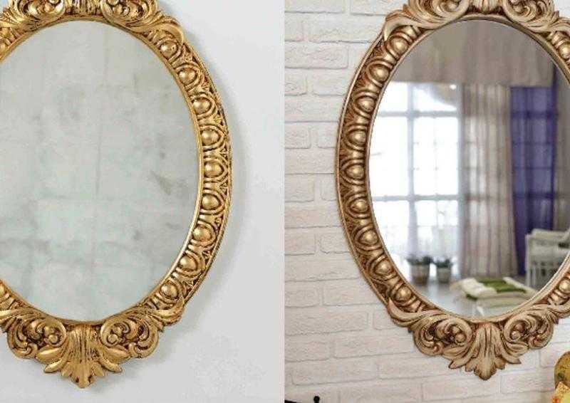 Зеркала в багетных рамах являются важным элементом декора. Как правильно выбрать багеты для зеркал Какие особенности имеют деревянные и пластиковые багеты для круглых и овальных зеркал