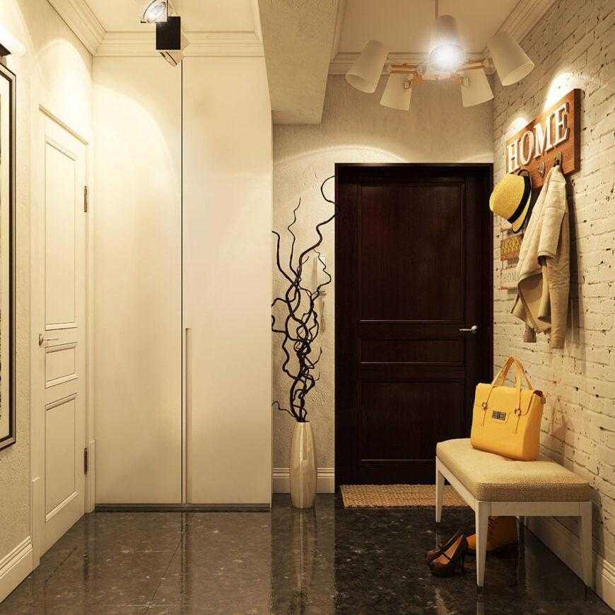 Дизайн маленькой прихожей в квартире - 35 реальных фото
