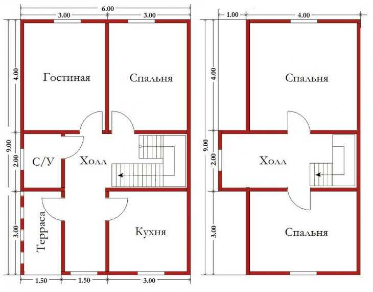 Одноэтажный дом с мансардой: примеры современной планировки