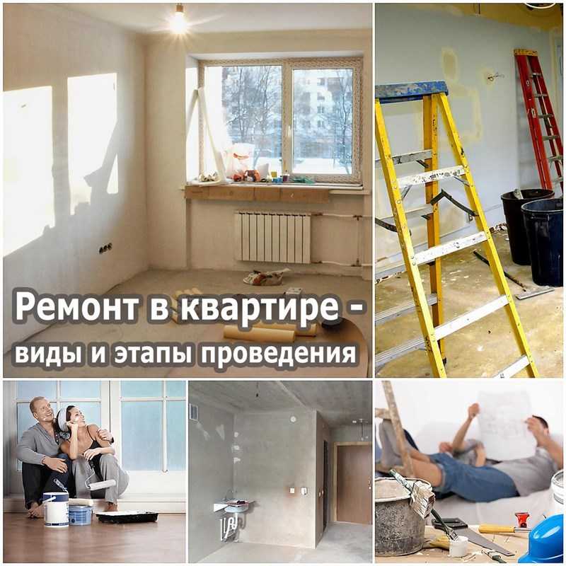 Этапы ремонта квартиры и сроки работ